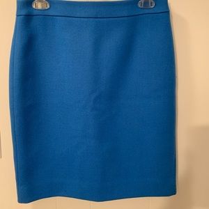 J.Crew Blue Pencil Skirt